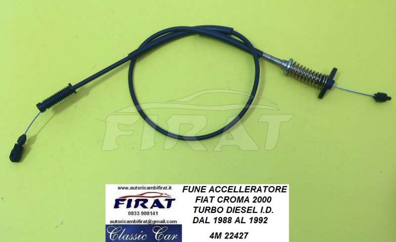 FUNE ACCELLERATORE FIAT CROMA TDid (22427)